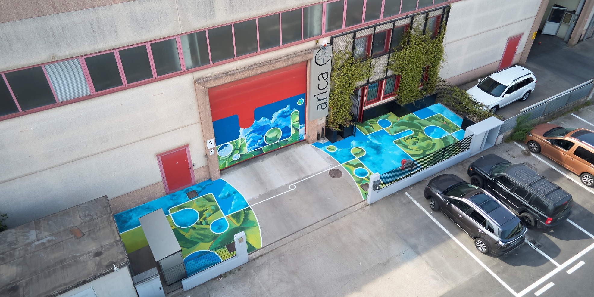 Realizzata l’opera vincitrice del Bando Asphalt Art